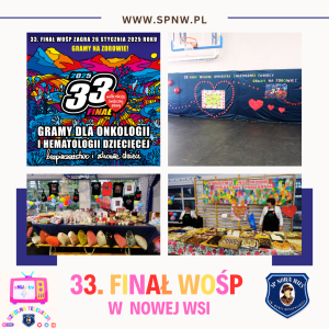 33. Finał WOŚP w Nowej Wsi – fotorelacja